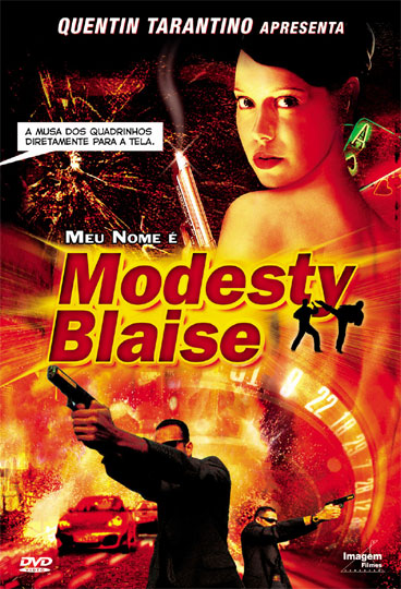 Capa do filme 'Meu Nome é Modesty Blaise'