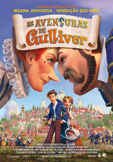 Capa do filme 'As Aventuras de Gulliver'
