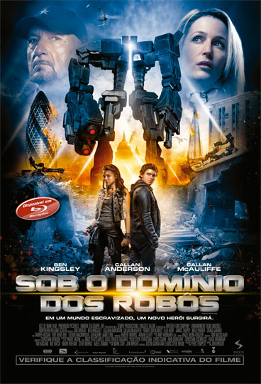Capa do filme 'Sob o Domínio dos Robôs'