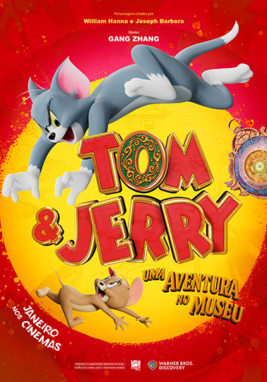 Capa do filme 'Tom & Jerry: Uma Aventura no Museu'
