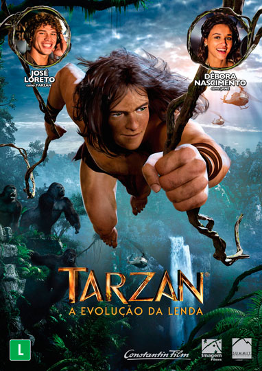 Capa do filme 'Tarzan - A Evolução da Lenda'