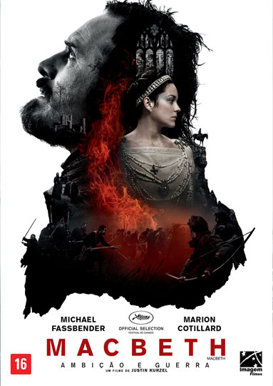 Capa do filme 'Macbeth: Ambição e Guerra'
