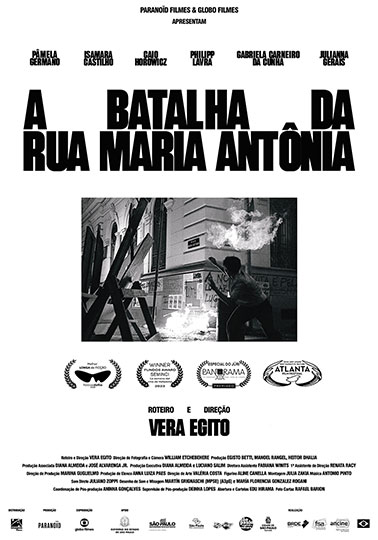 Capa do filme 'A Batalha da Rua Maria Antônia'