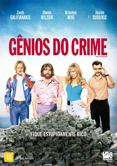 Capa do filme 'Gênios do Crime'