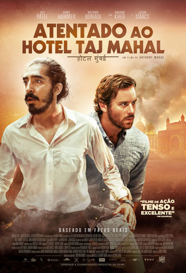 Capa do filme 'Atentado ao Hotel Taj Mahal'