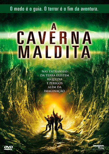 Capa do filme 'A Caverna Maldita'