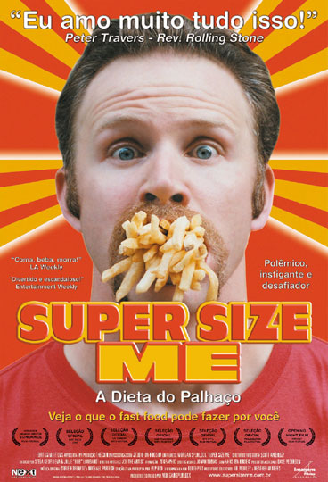 Capa do filme 'Super Size Me'