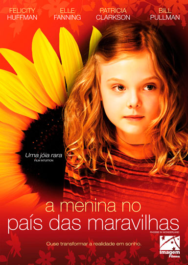 Capa do filme 'A Menina no País das Maravilhas'