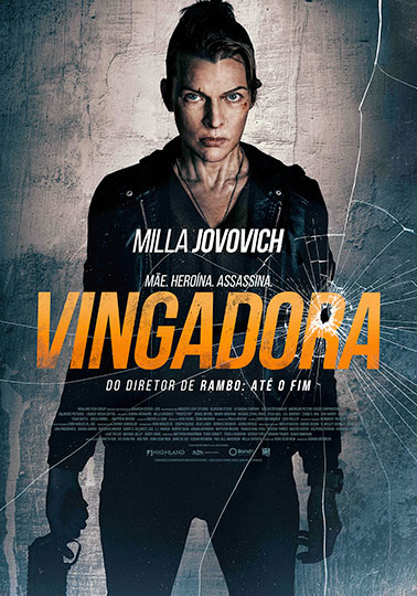 Capa do filme 'Vingadora'