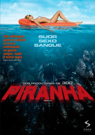 Capa do filme 'Piranha'
