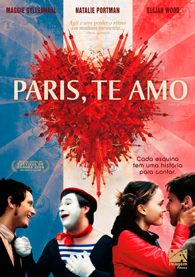 Capa do filme 'Paris, Te Amo'