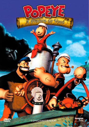 Capa do filme 'Popeye: À Procura do Vovô'