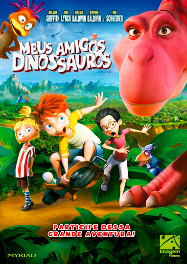 Capa do filme 'Meus Amigos Dinossauros'