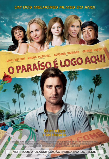 Capa do filme 'O Paraíso é Logo Aqui'