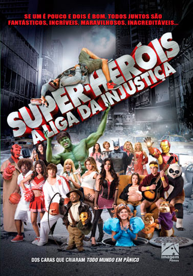 Capa do filme 'Super-Heróis - A Liga da Injustiça'