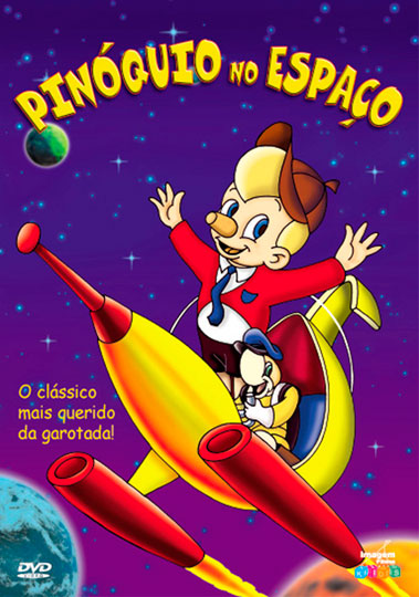 Capa do filme 'Pinocchio no Espaço'