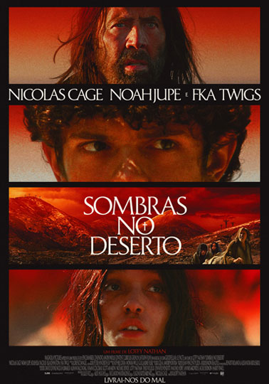 Capa do filme 'Sombras no Deserto'
