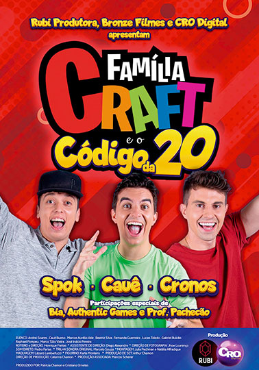 Capa do filme 'Família Craft e o Código da 20'