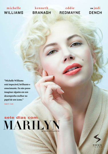 Capa do filme 'Sete dias com Marilyn'