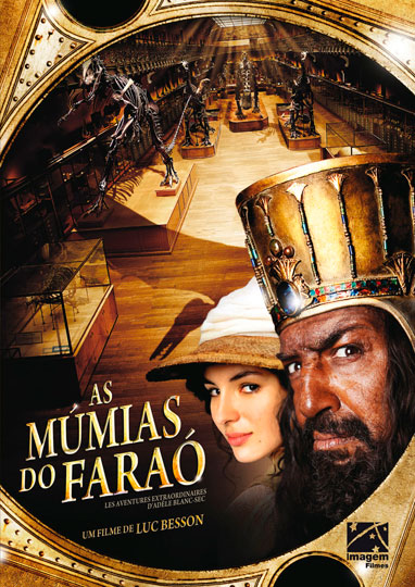 Capa do filme 'As Múmias do Faraó'