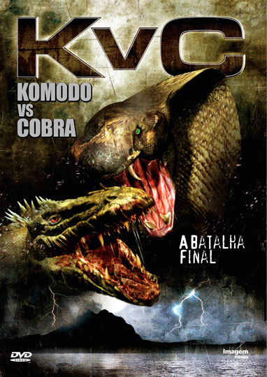 Capa do filme 'Komodo vs Cobra'