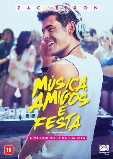 Capa do filme 'Música, Amigos e Festa'