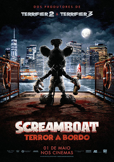 Capa do filme 'Screamboat Terror a Bordo'