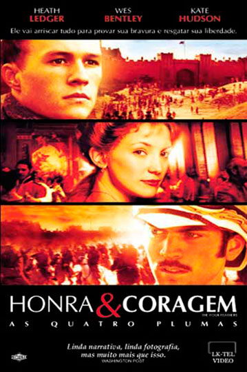 Capa do filme 'Honra e Coragem'