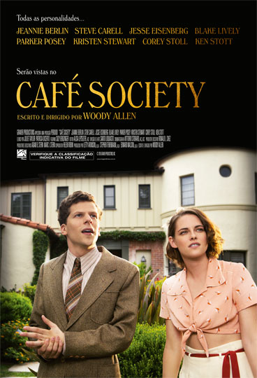 Capa do filme 'Café Society'