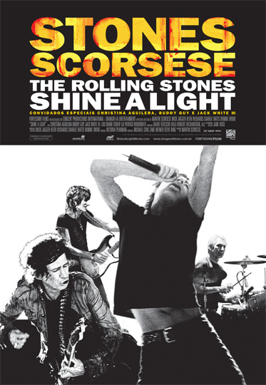 Capa do filme 'The Rolling Stones - Shine a Light'