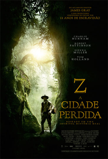 Capa do filme 'Z - A Cidade Perdida'